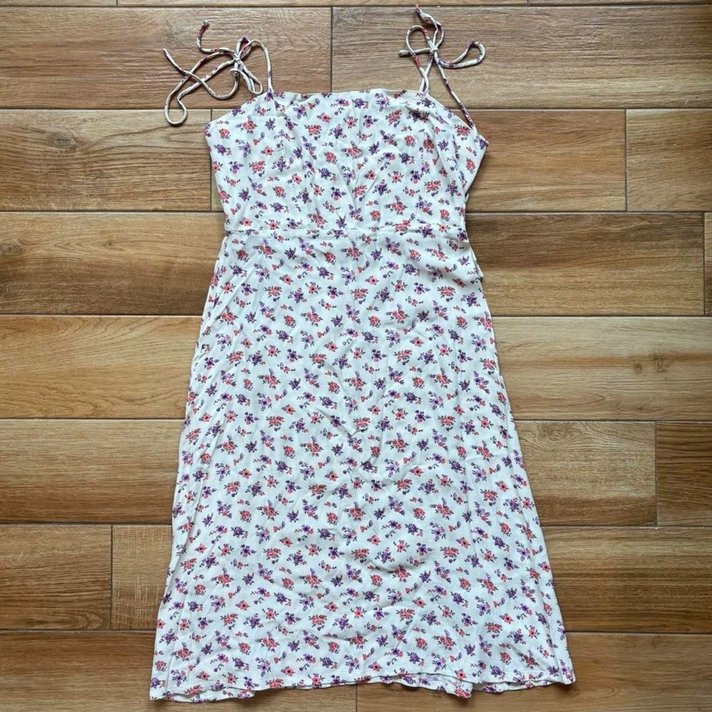 Urban Outfitters Purple and Pink Floral Dress